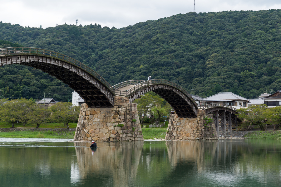 Japanese Old Kintai Bridge